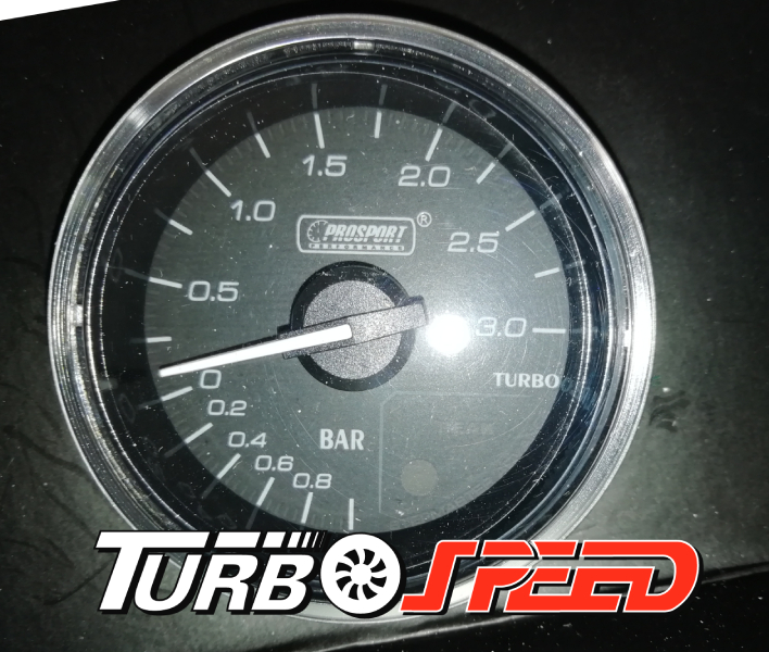 Manometro turbo Prosport serie supreme - Turbospeed